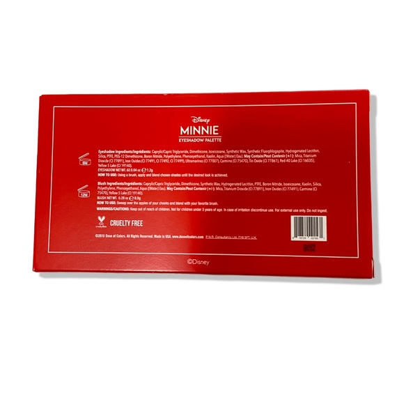 Dose of Colors x Minnie Mouse Eyeshadow & Blush Palette Limited Edition /  NIB - Picture 3 of 3